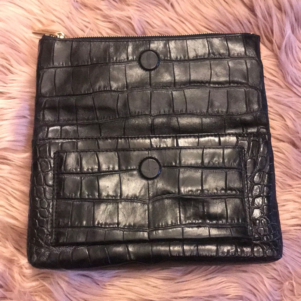 Michael Kors leather leopard print clutch - Picture 2 of 5
